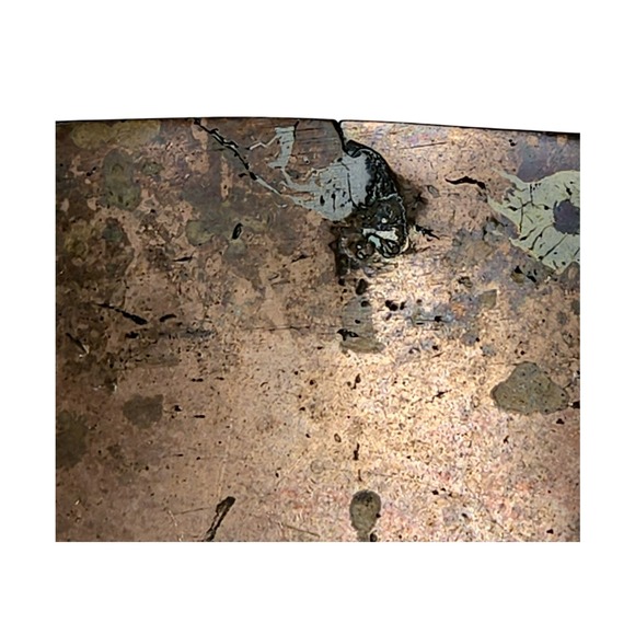 Antique Hand Hammered Copper Cauldron Pot Rustic Farmhouse Kitchen Decor - Picture 11 of 12